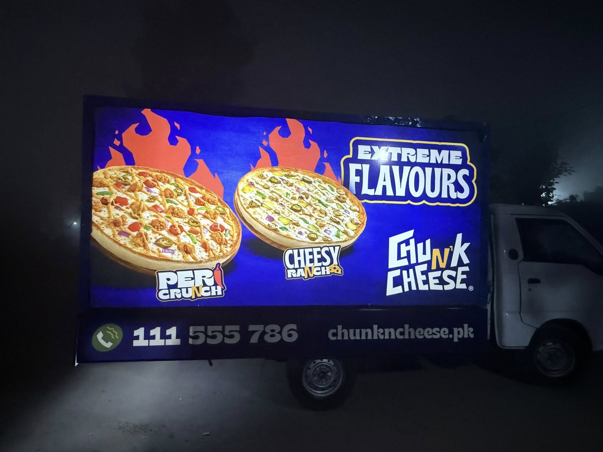 Chunk N Cheese Mobile Ad