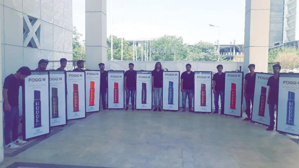 FOGG Perfume Human Boards